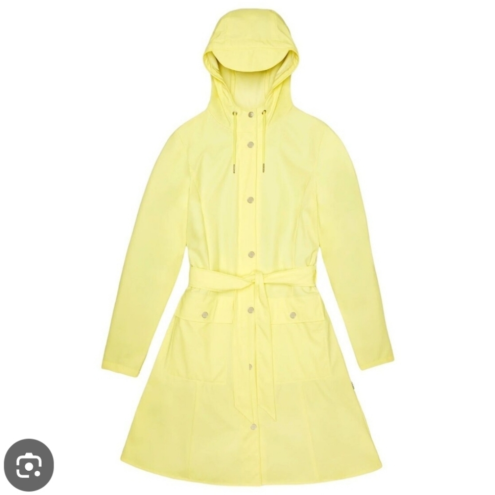 NWT Rains Yellow Raincoat